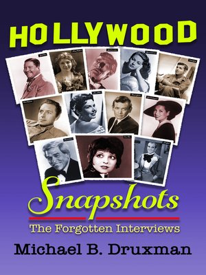 cover image of Hollywood Snapshots